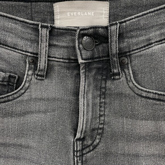 EVERLANE Gray Skinny Stretch Jeans Size 24 - Picture 3 of 7